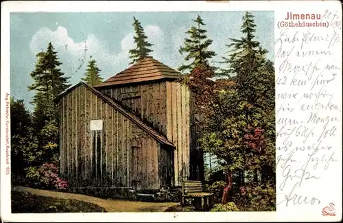 Ak Ilmenau in Thüringen, Goethehäuschen