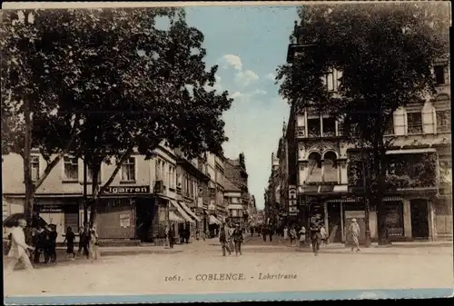 Ak Koblenz am Rhein, Lohrstraße, Zigarren Geschäft