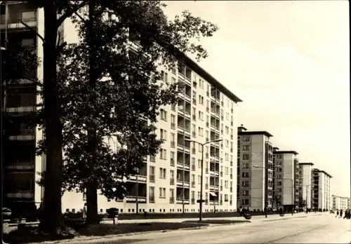 Ak Hoyerswerda in der Oberlausitz, Neustadt, Magistrale