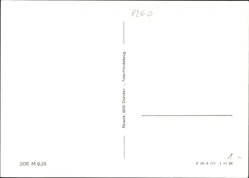 Ak Lommatzsch in Sachsen, Teilansicht, Kirche