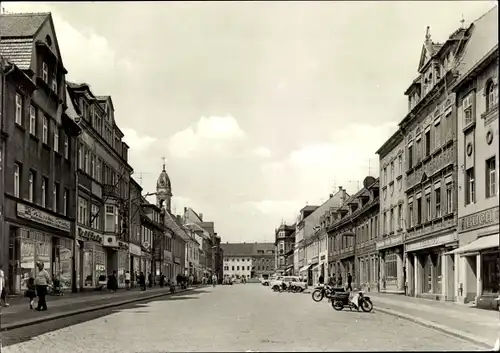 Ak Großenhain in Sachsen, Frauenmarkt, Geschäft Edelweiß, HO Wäschetruhe