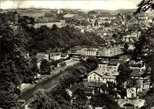 Ak Greiz im Vogtland, Panorama