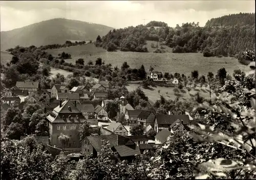 Ak Reschwitz Saalfelder Höhe Saalfeld an der Saale Thüringen, Panorama