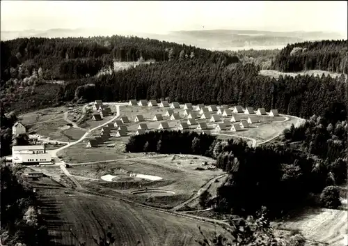 Ak Saaldorf Bad Lobenstein in Thüringen, ZBE Ferien- und Erholungsobjekt LFN Bezirk Gera