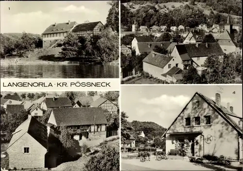 Ak Langenorla Thüringen, Ferienheim Schimmersburg, Kinderferienlager VEB Pumpen u. Verdichter Halle