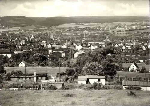 Ak Saalfeld an der Saale Thüringen, Panorama