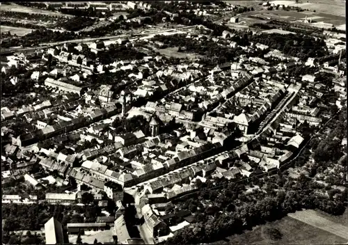 Ak Kyritz in der Prignitz, Panorama, Luftbild