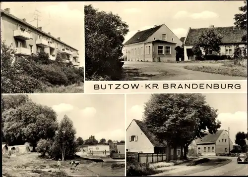 Ak Butzow Beetzseeheide in Brandenburg, Ortsansichten