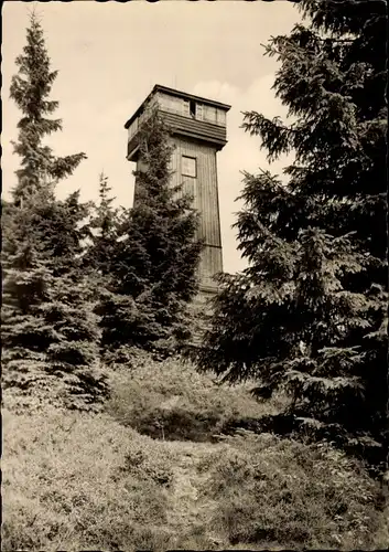 Ak Schönberg am Kapellenberg Bad Brambach im Vogtland, Kapellenbergturm