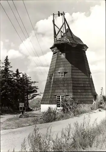 Ak Vitte Insel Hiddensee, Windmühle