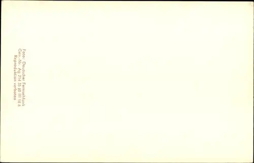 Ak Wolfgang Lippert, Portrait, Deutscher Fernsehfunk