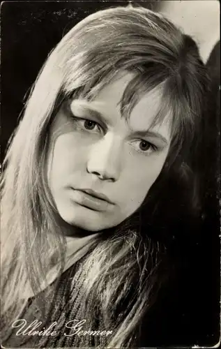 Ak Schauspielerin Ulrike Germer, Portrait, DEFA Film, Sonnensucher