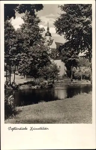 Ak Straßberg Plauen im Vogtland, Kirche