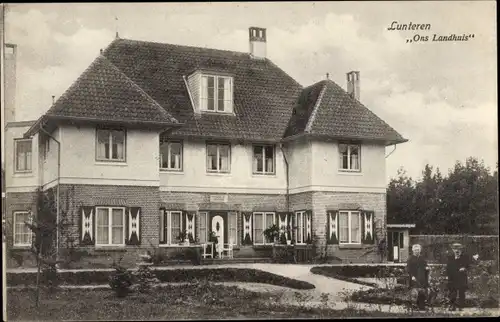 Ak Lunteren Ede Gelderland, Ons Landhuis