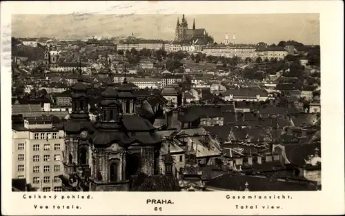 Ak Praha Prag Tschechien, Celkovy pohled, Gesamtansicht
