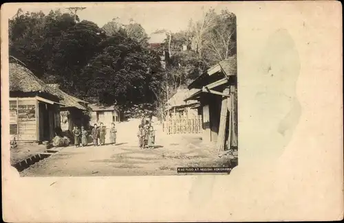 Ak Yokohama Präf. Kanagawa Japan, Negishi