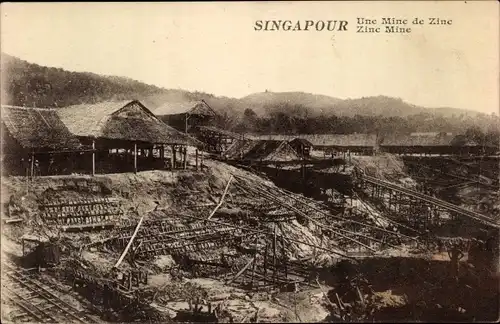 Ak Singapur, Une Mine de Zinc, Zink Mine