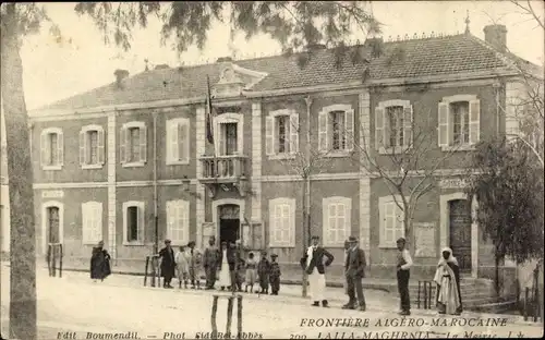 Ak Lalla Maghrnia Algerien, Frontiere Algero-Marocaine, La Mairie