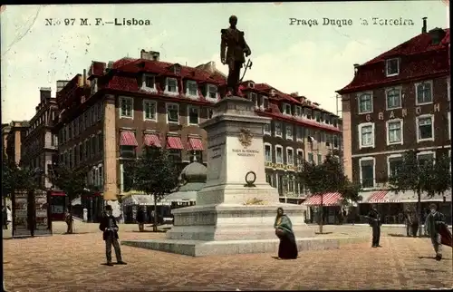 Ak Lisboa Lissabon Portugal, Praca Duque da Terceira