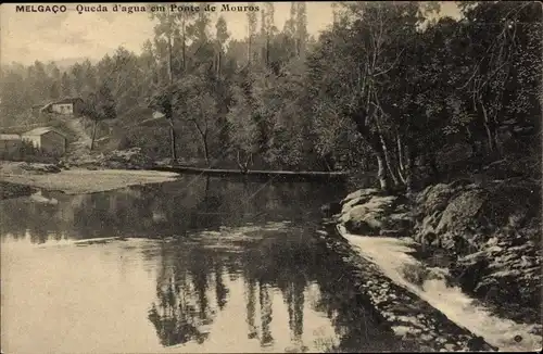 Ak Melgaço Portugal, Queda d'agua em Ponte de Mouros