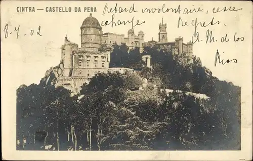 Ak Sintra Cintra Portugal, Castello da Pena
