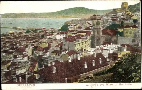 Ak Gibraltar, A Bird's eye View of the town