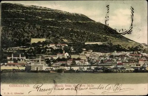 Ak Gibraltar, South from the New Mole