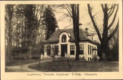 Ak Eelde Drenthe Niederlande, Jeugdherberg Havezathe Oosterbroek