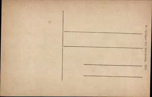 Ak Strasbourg Straßburg Elsass Bas Rhin, Zentralbahnhof