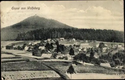 Ak Wolfsberg in Kärnten?, Panorama vom Ort