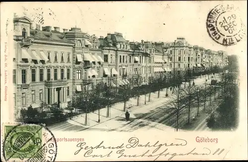 Ak Göteborg Schweden, Kungsportsavenyen