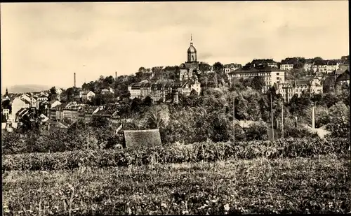 Ak Annaberg Buchholz Erzgebirge, Panorama, Kirche