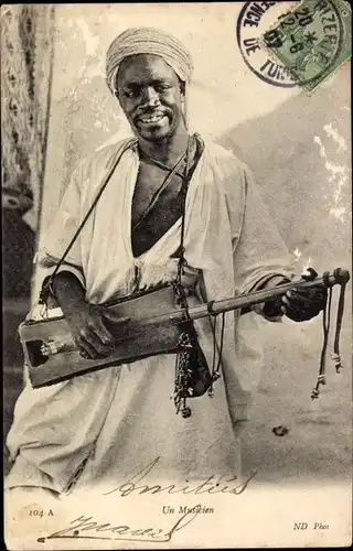 Ak Maghreb, Un Musicien, Musiker, Instrument