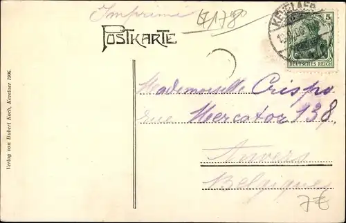 Ak Kevelaer am Niederrhein, Totalansicht