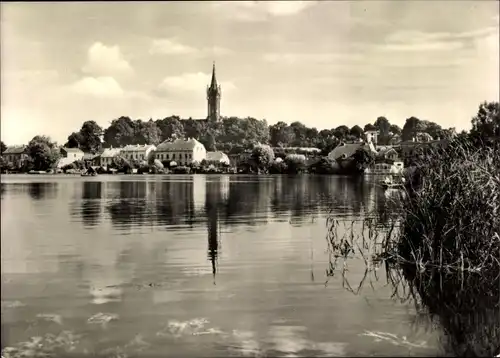 Ak Feldberg in Mecklenburg, Am Haussee