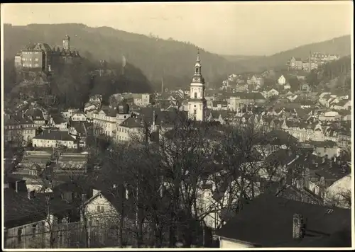 Ak Greiz im Vogtland, Panorama