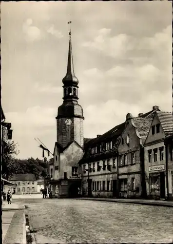 Ak Spremberg in der Lausitz, Leninstraße, Blick zum Rathaus