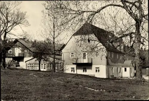 Ak Nassau Frauenstein im Erzgebirge, Ferienheim Altes Forsthaus der Handwerkskammer Frankfurt (Oder)