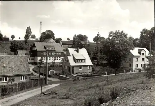 Ak Nassau Frauenstein im Erzgebirge, Teilansicht