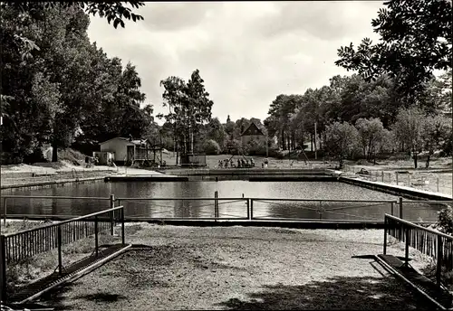Ak Nassau Frauenstein im Erzgebirge, Sommerbad