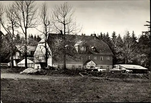 Ak Nassau Frauenstein im Erzgebirge, Ferienheim Altes Forsthaus der Handwerkskammer Frankfurt (Oder)