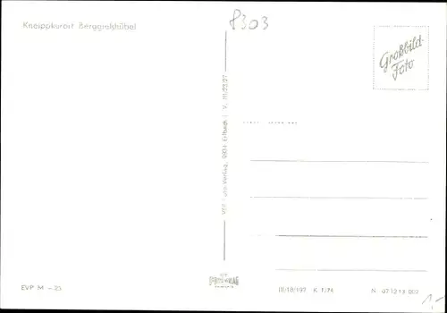 Ak Berggießhübel in Sachsen, Panorama