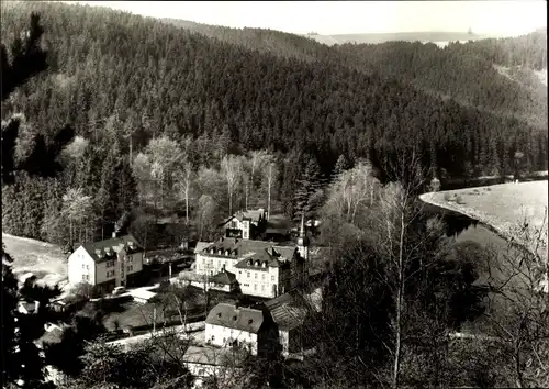 Ak Walsburg Eßbach in Thüringen, FDGB-Erholungsheim Marx-Engels, Panorama