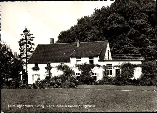 Ak Leichlingen im Rheinland, Evang. Freizeitenheim Hasensprungmühle