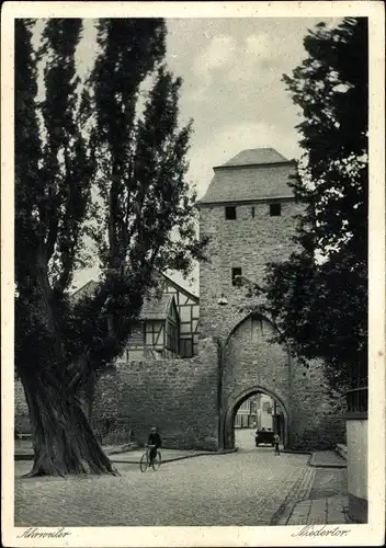 Ak Ahrweiler in Rheinland Pfalz, Niedertor