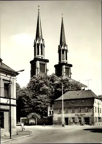 Ak Oelsnitz im Vogtland, Jakobikirche