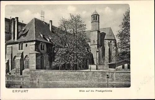Ak Erfurt in Thüringen, Predigerkirche