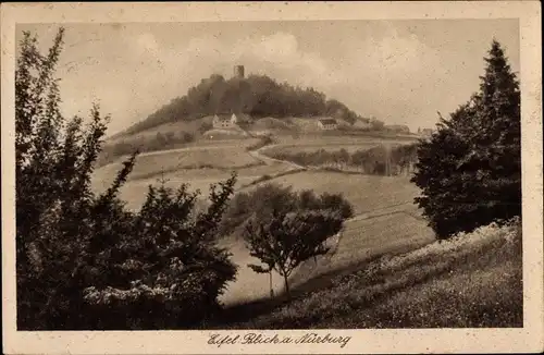 Ak Nürburg in der Eifel, Blick auf die Burg