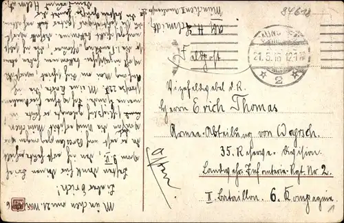 Ak München, Prinzregentenstraße mit Schackgalerie