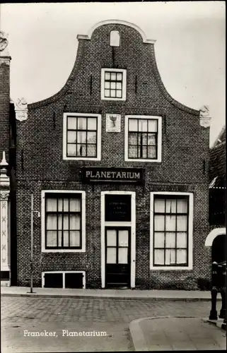 Ak Franeker Friesland Niederlande, Planetarium